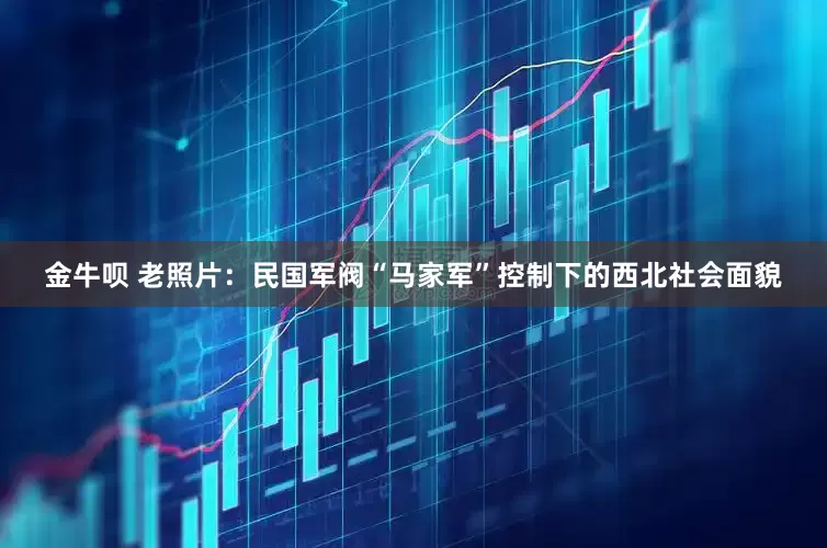 金牛呗 老照片：民国军阀“马家军”控制下的西北社会面貌
