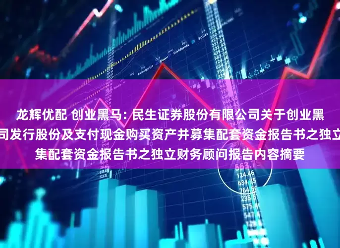 龙辉优配 创业黑马: 民生证券股份有限公司关于创业黑马科技集团股份有限公司发行股份及支付现金购买资产并募集配套资金报告书之独立财务顾问报告内容摘要